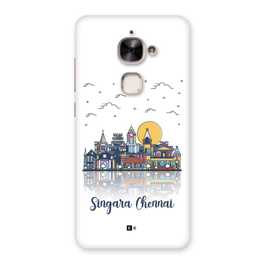 Chennai City Back Case for Le 2