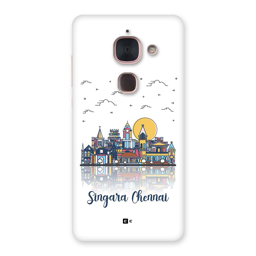 Chennai City Back Case for Le Max 2