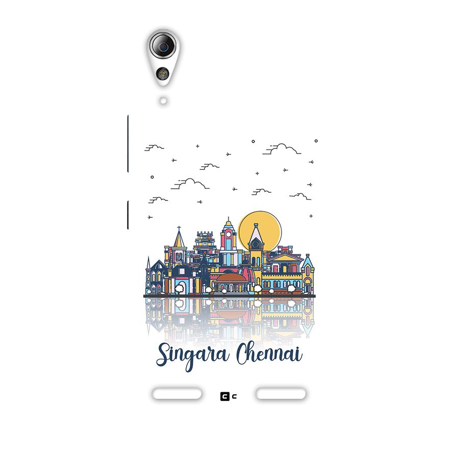 Chennai City Back Case for Lenovo A6000