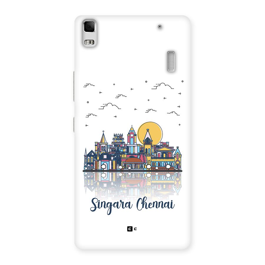 Chennai City Back Case for Lenovo K3 Note