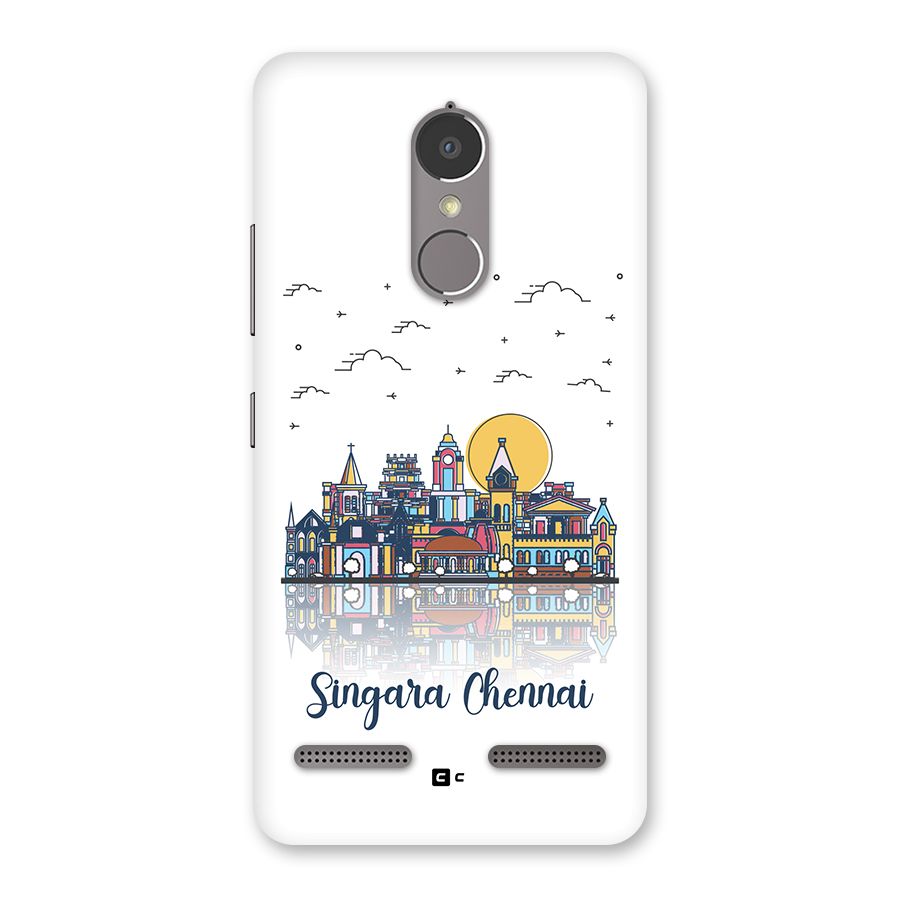 Chennai City Back Case for Lenovo K6