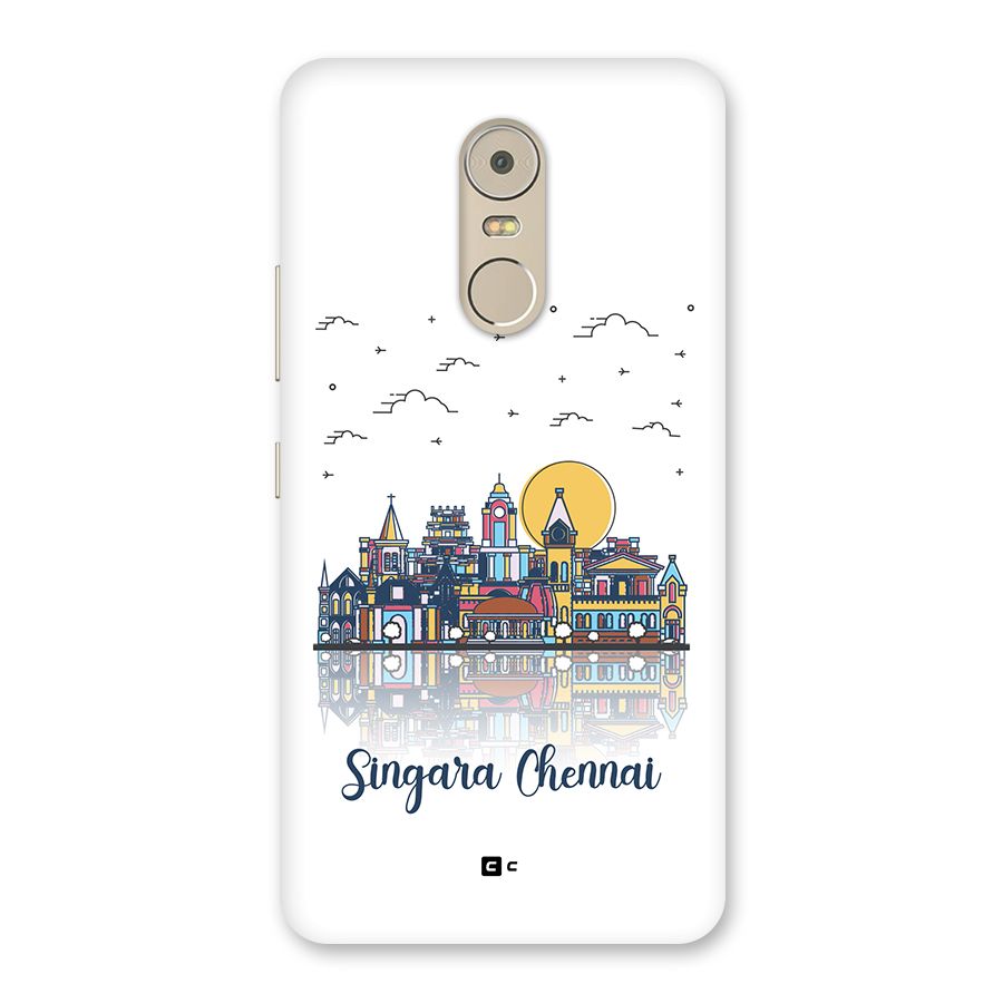 Chennai City Back Case for Lenovo K6 Note