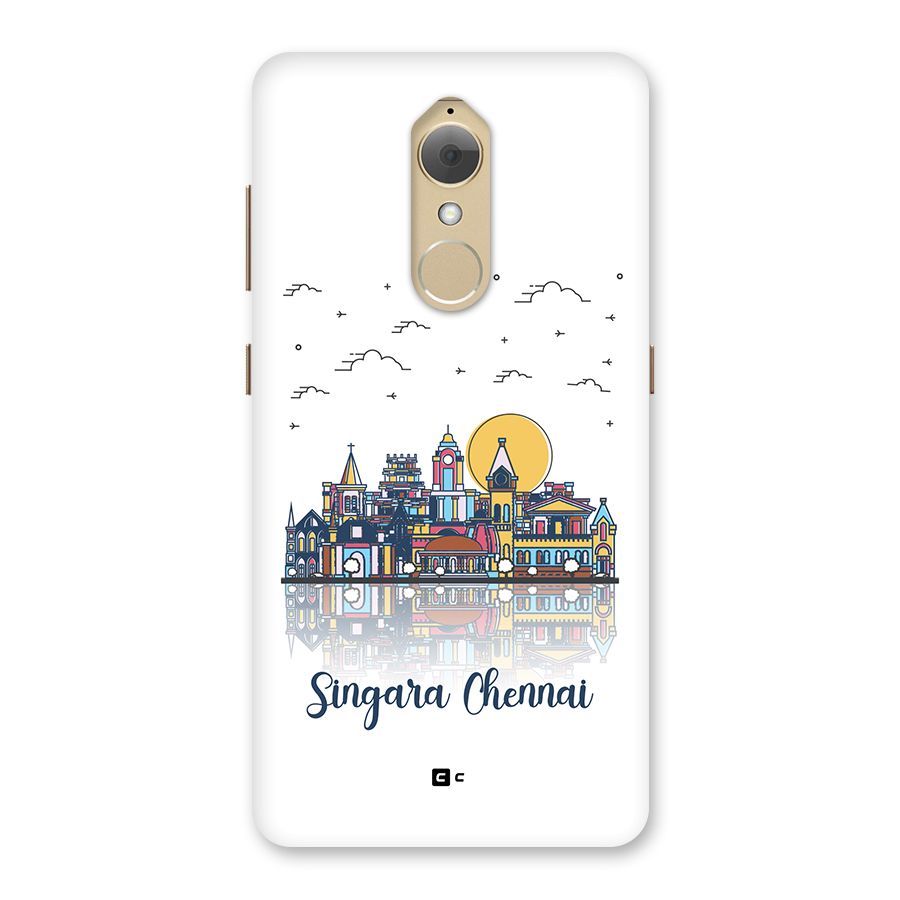 Chennai City Back Case for Lenovo K8