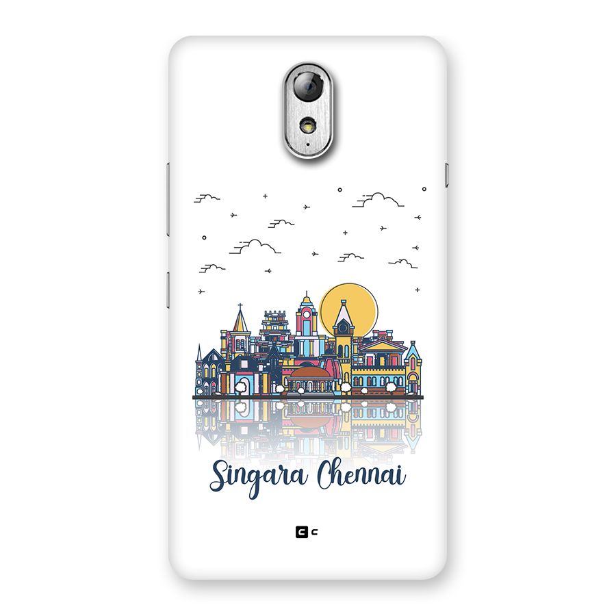 Chennai City Back Case for Lenovo Vibe P1M