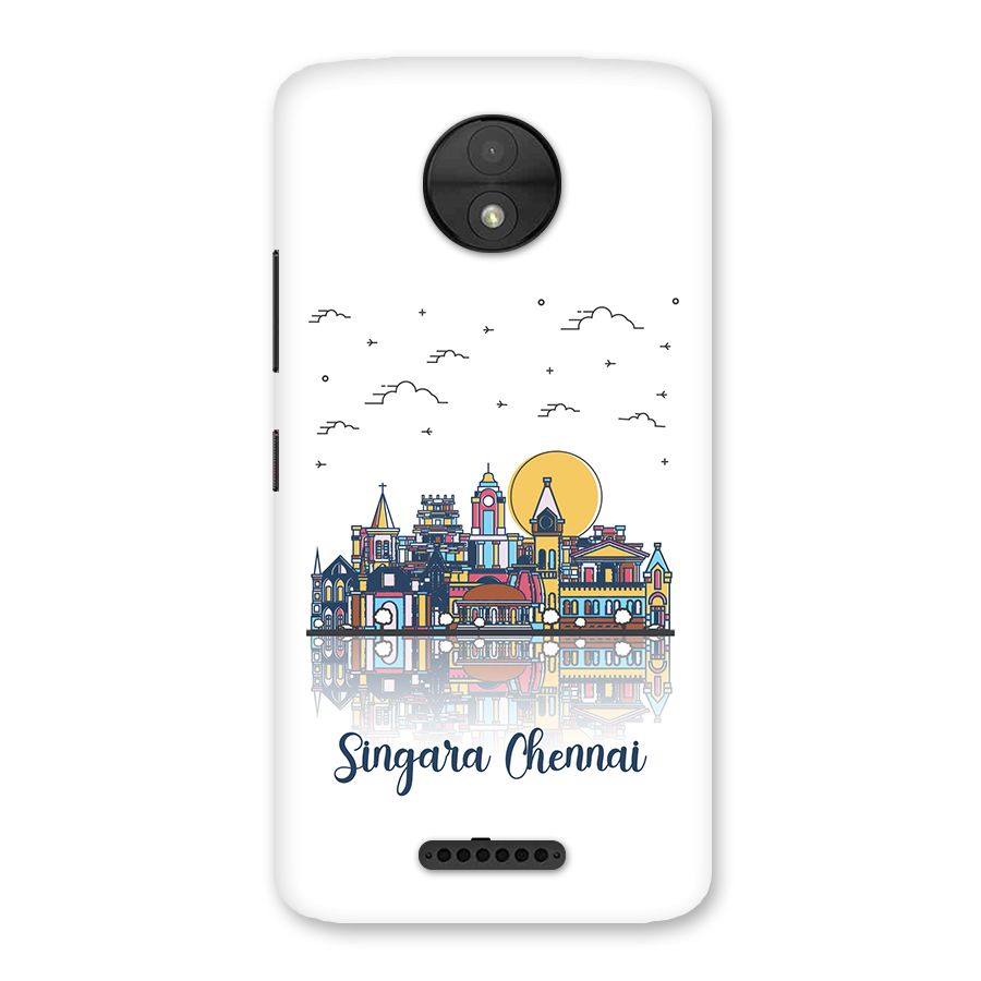 Chennai City Back Case for Moto C