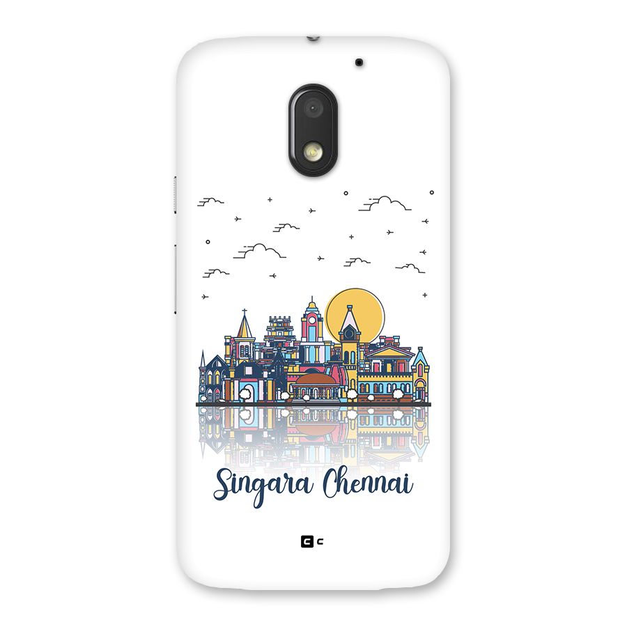 Chennai City Back Case for Moto E3 Power
