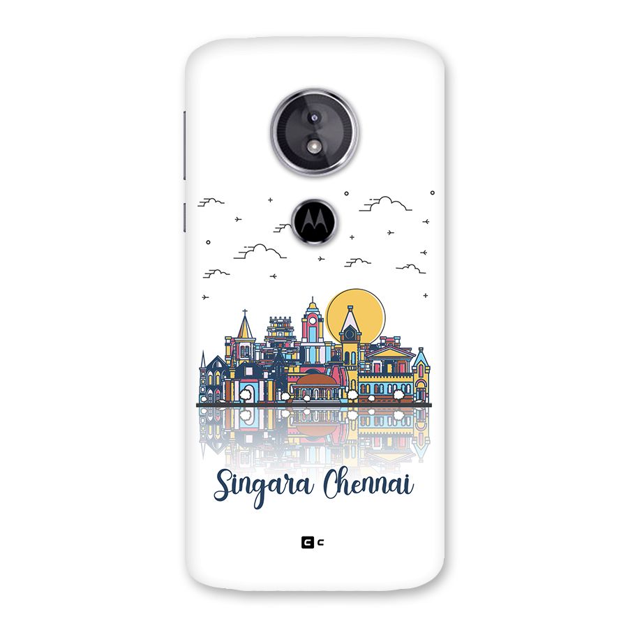 Chennai City Back Case for Moto E5