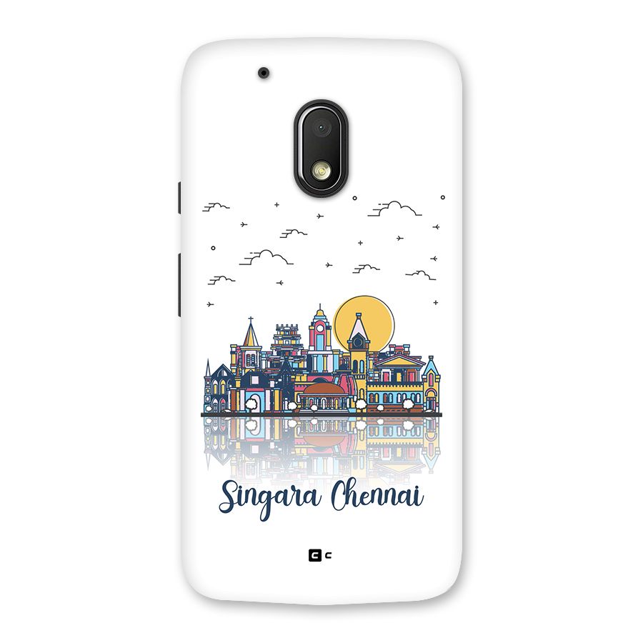 Chennai City Back Case for Moto G4 Play
