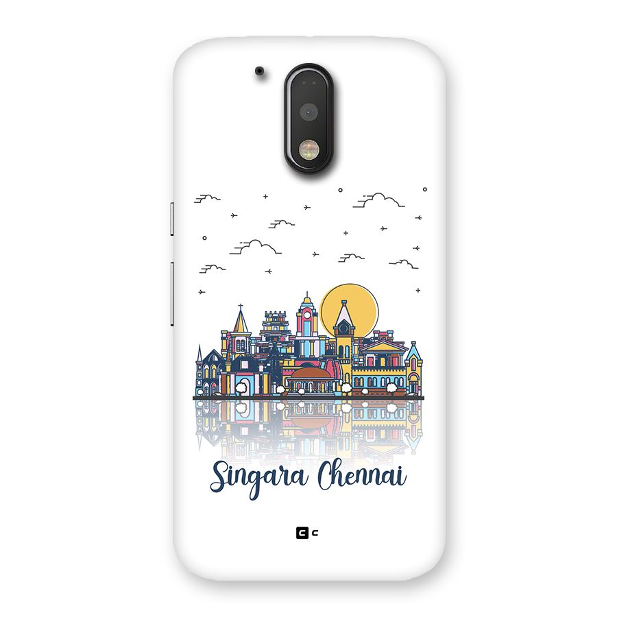 Chennai City Back Case for Moto G4 Plus