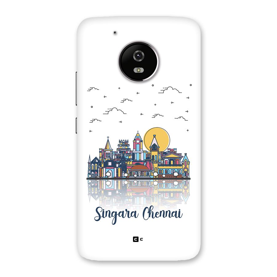Chennai City Back Case for Moto G5