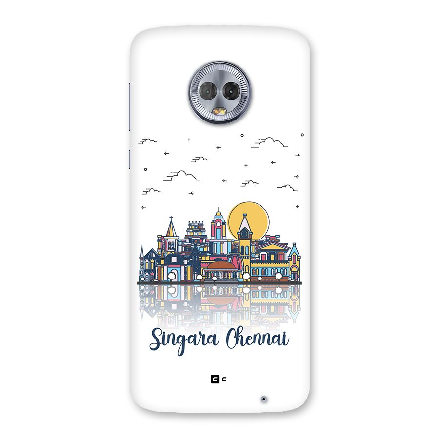 Chennai City Back Case for Moto G6 Plus