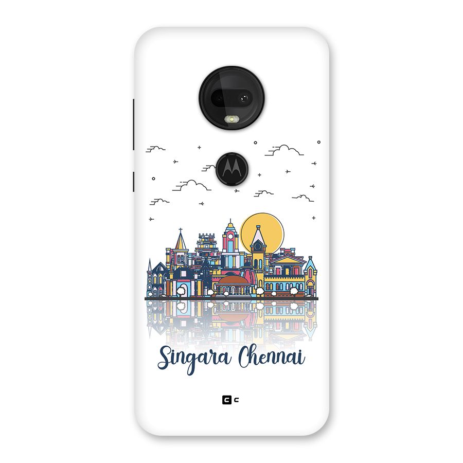 Chennai City Back Case for Moto G7