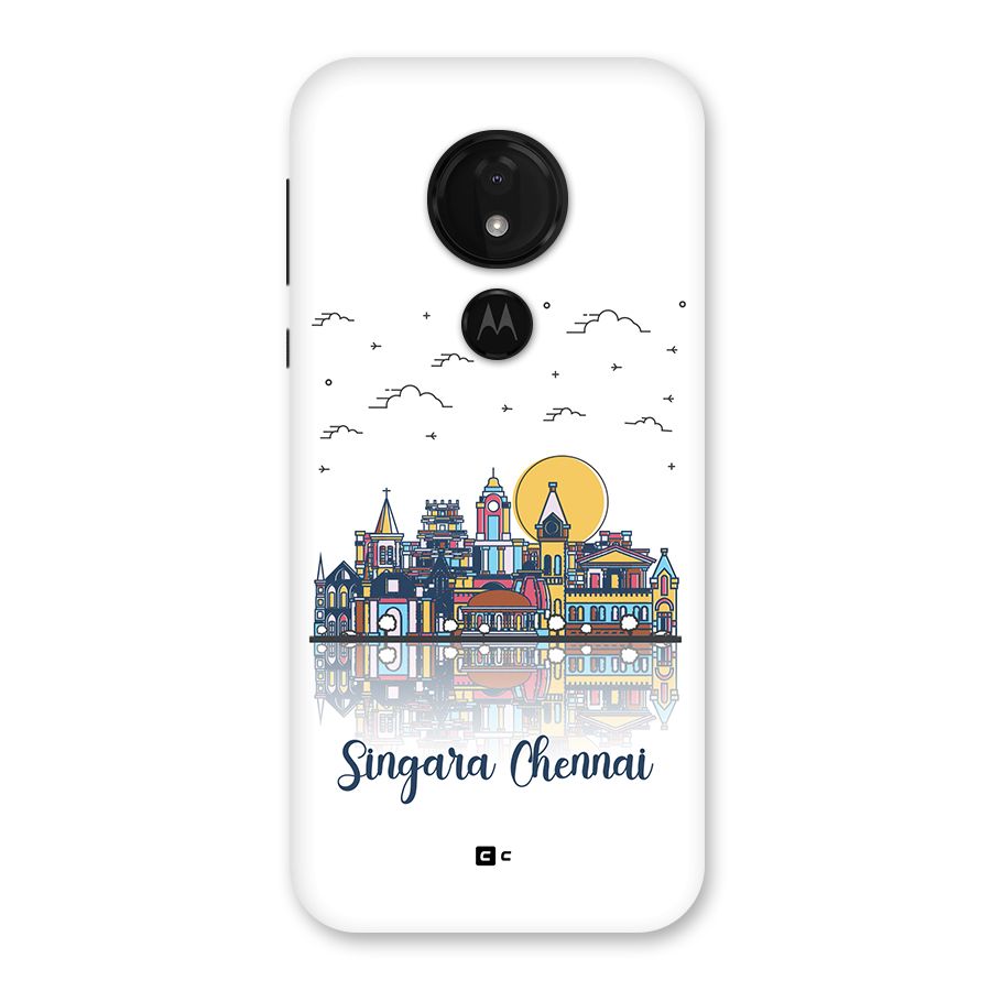 Chennai City Back Case for Moto G7 Power