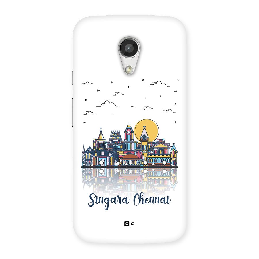 Chennai City Back Case for Moto G 2nd Gen