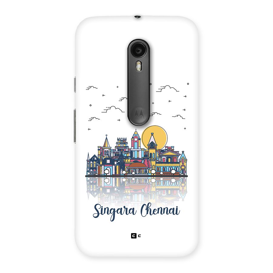 Chennai City Back Case for Moto G Turbo