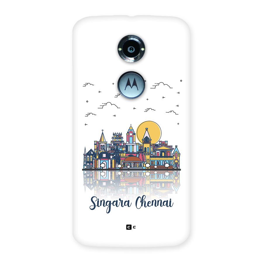 Chennai City Back Case for Moto X2