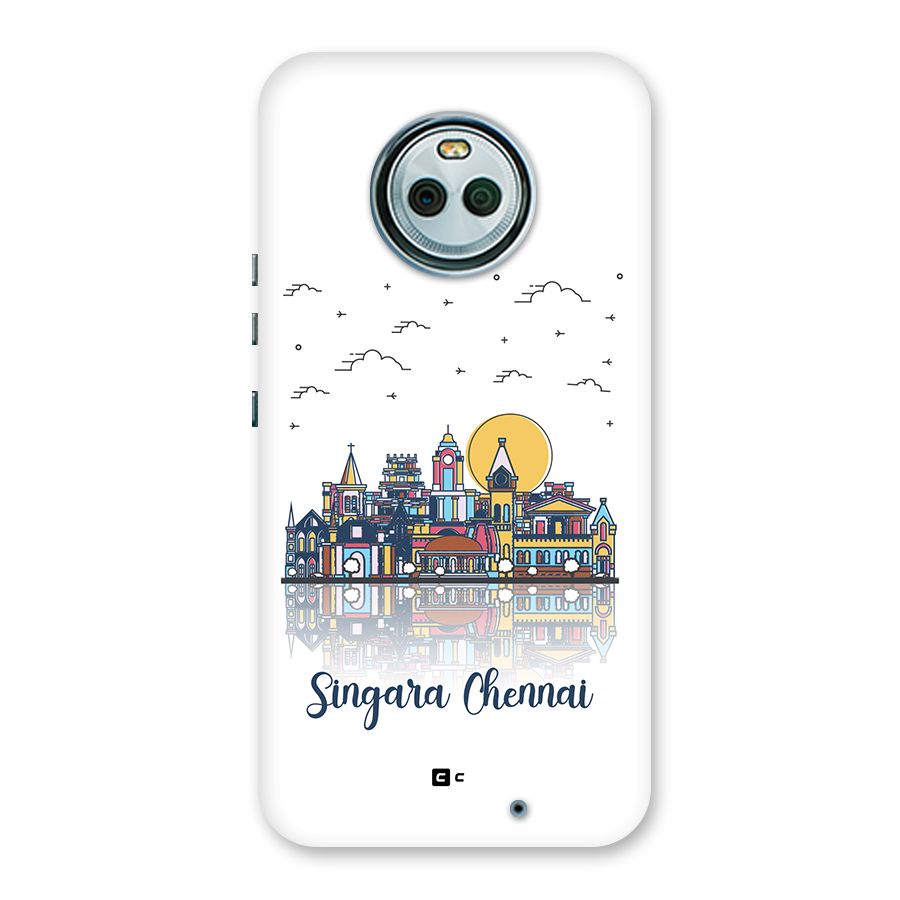 Chennai City Back Case for Moto X4
