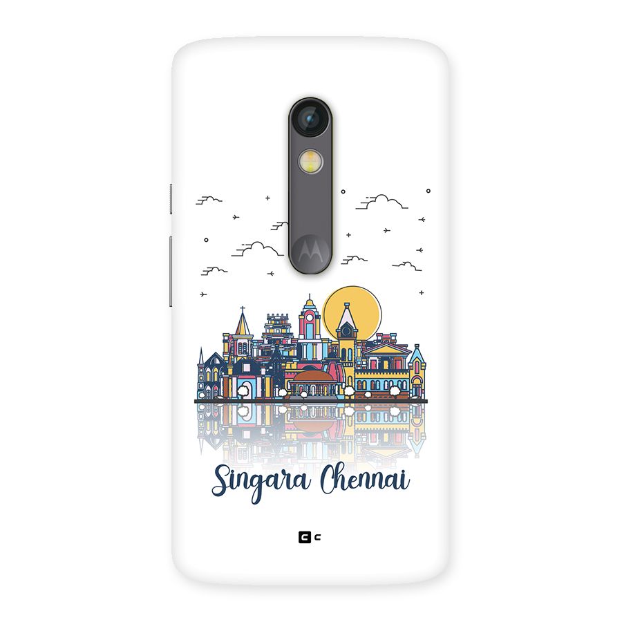 Chennai City Back Case for Moto X Play