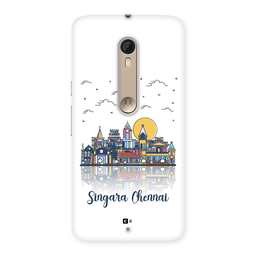 Chennai City Back Case for Moto X Style