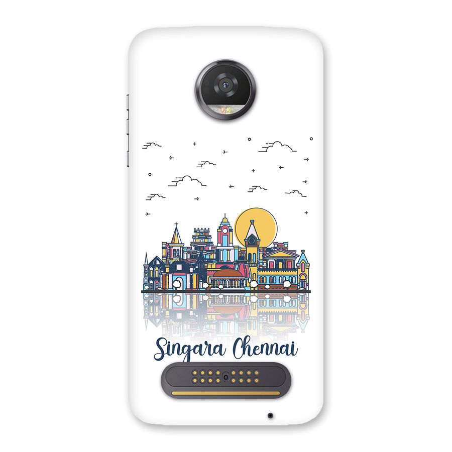 Chennai City Back Case for Moto Z2 Play