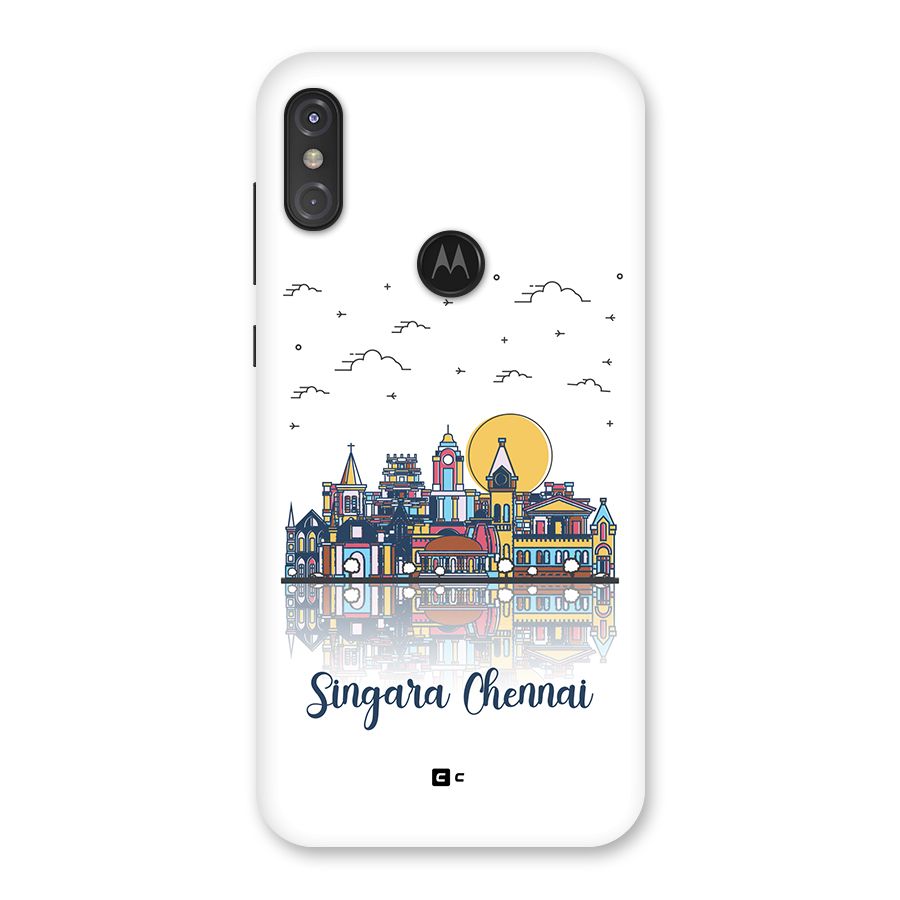 Chennai City Back Case for Motorola One Power