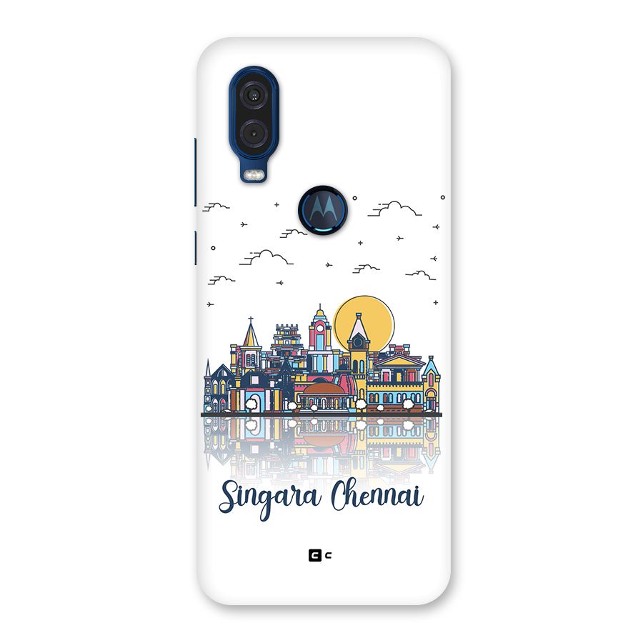 Chennai City Back Case for Motorola One Vision