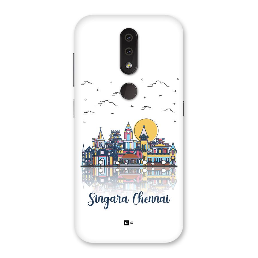 Chennai City Back Case for Nokia 4.2