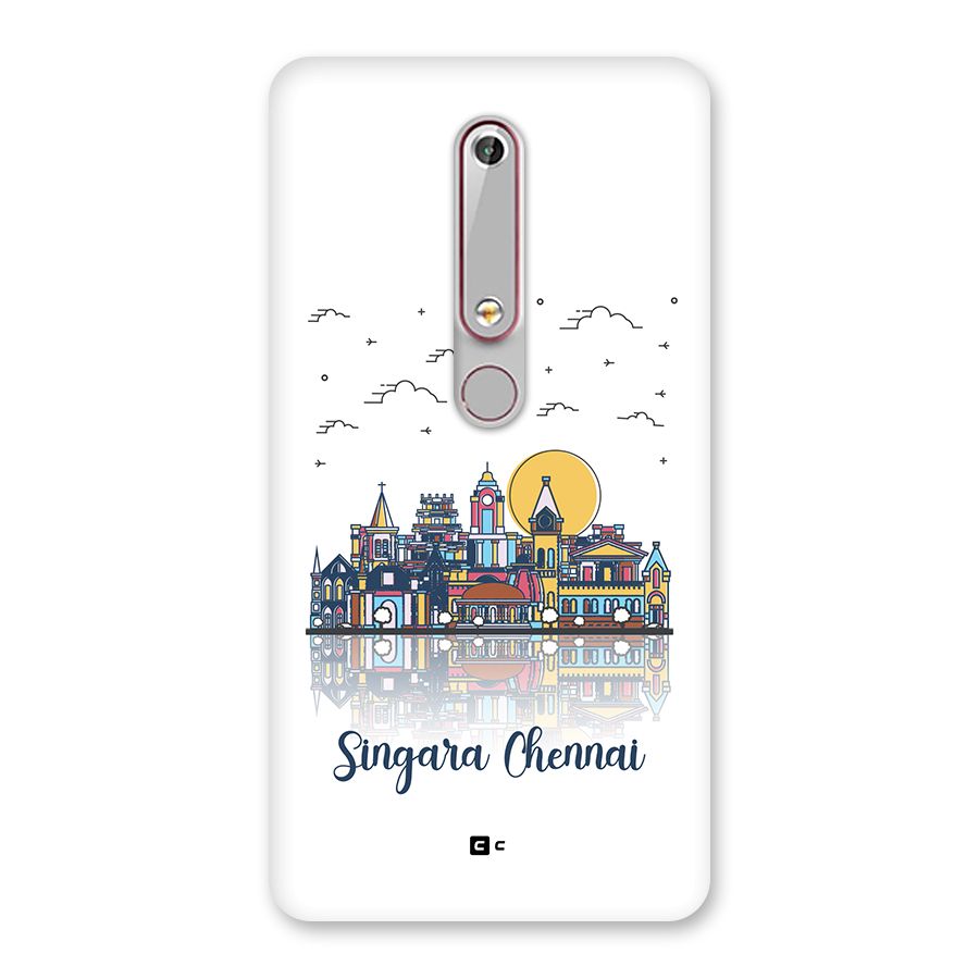 Chennai City Back Case for Nokia 6.1