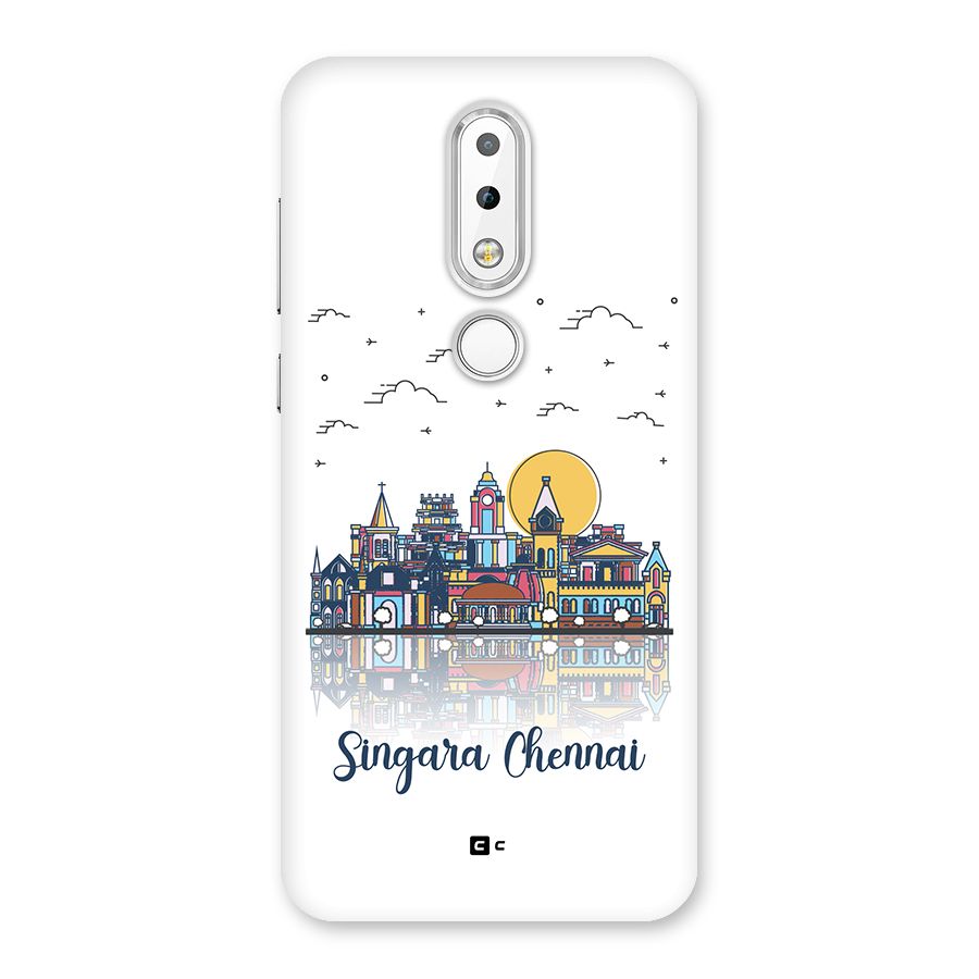 Chennai City Back Case for Nokia 6.1 Plus