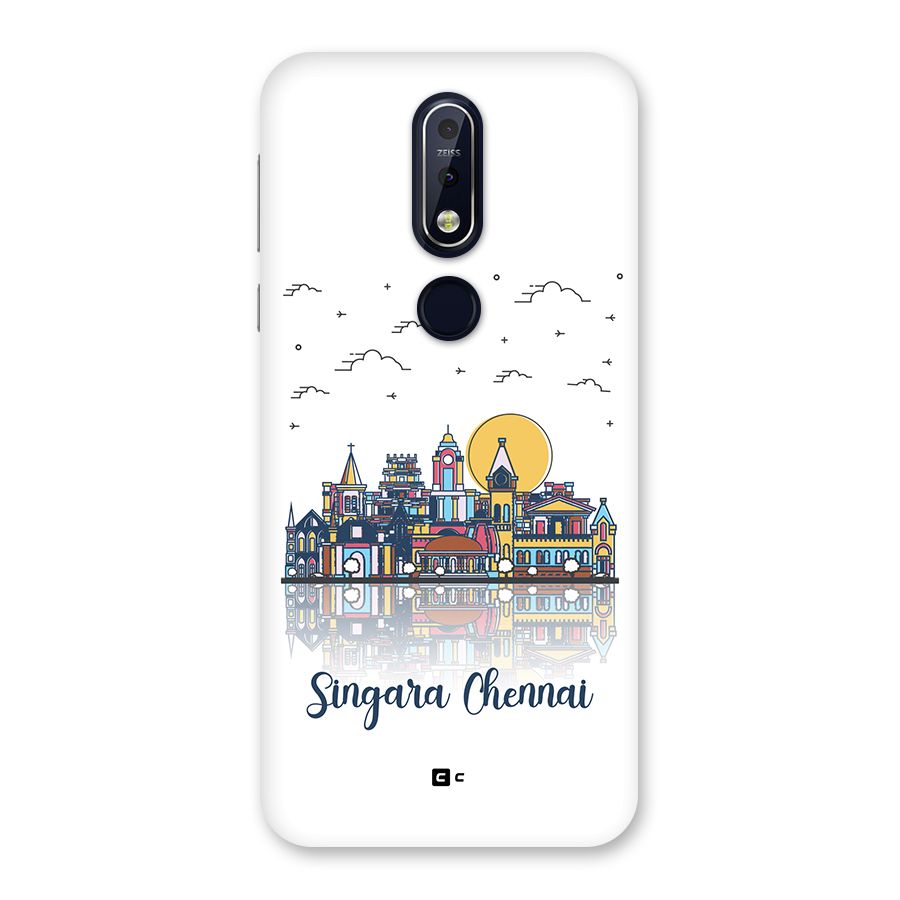Chennai City Back Case for Nokia 7.1