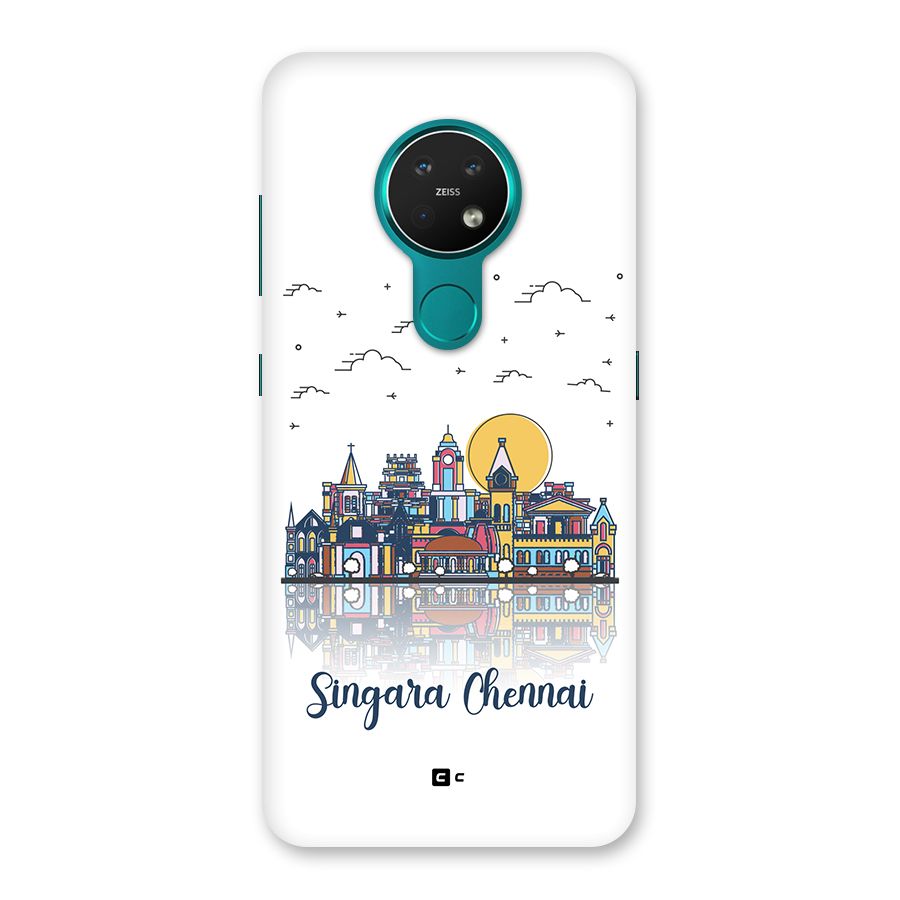 Chennai City Back Case for Nokia 7.2
