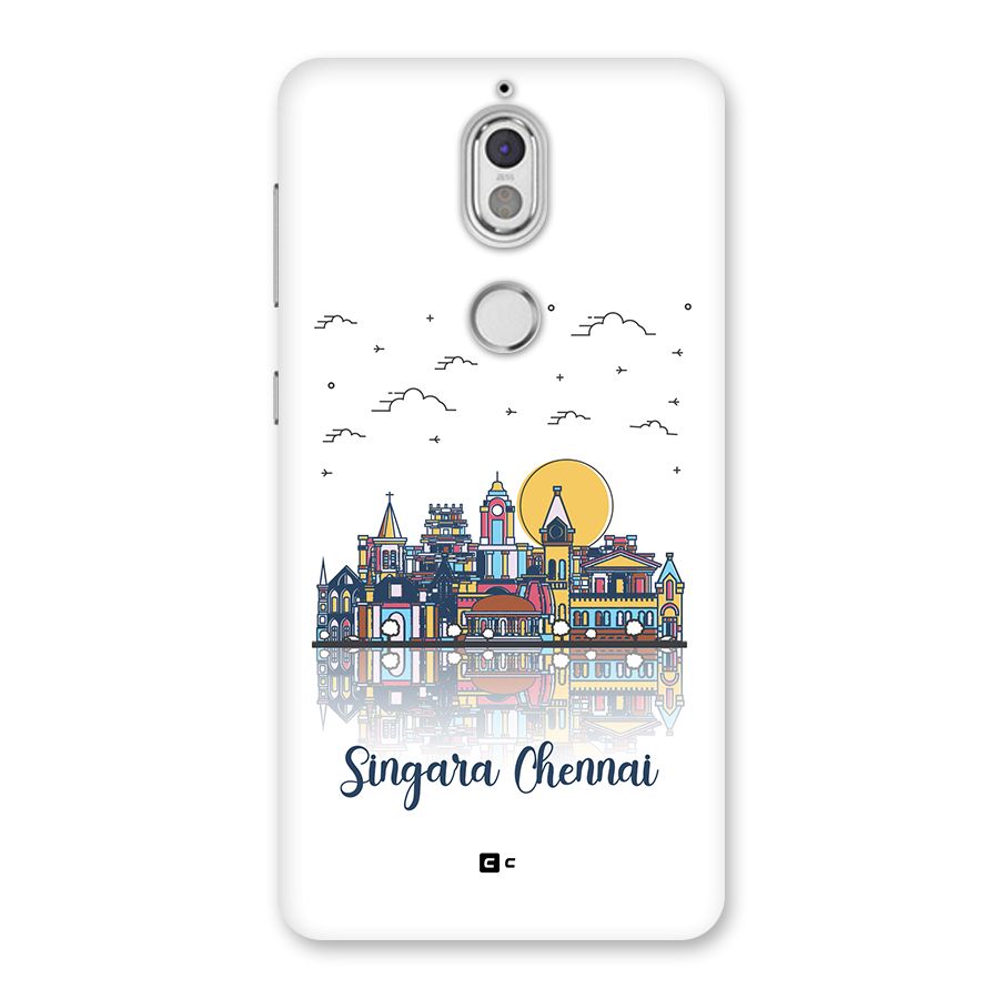 Chennai City Back Case for Nokia 7