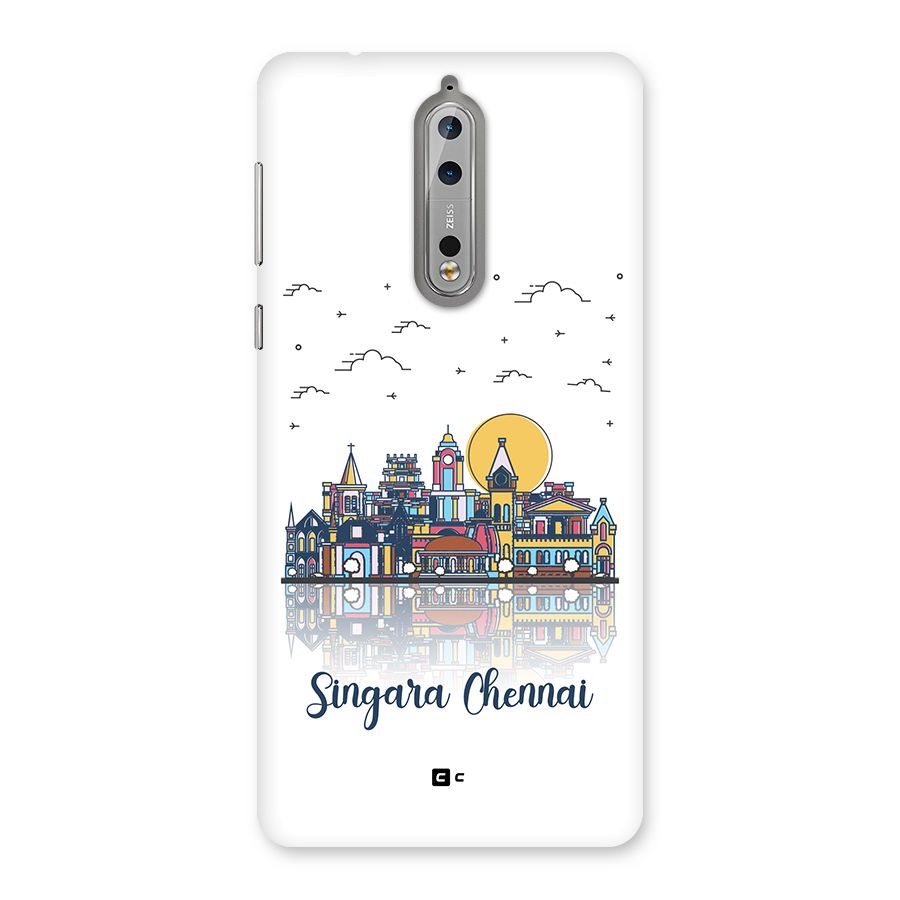 Chennai City Back Case for Nokia 8