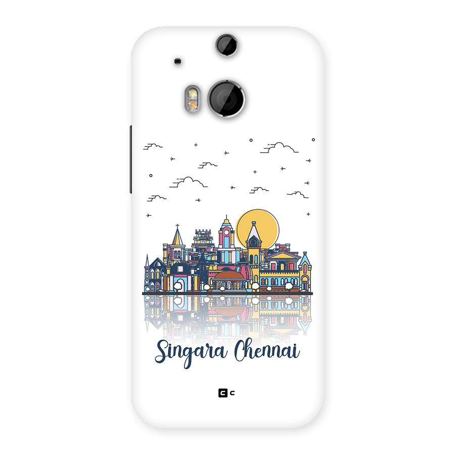 Chennai City Back Case for One M8