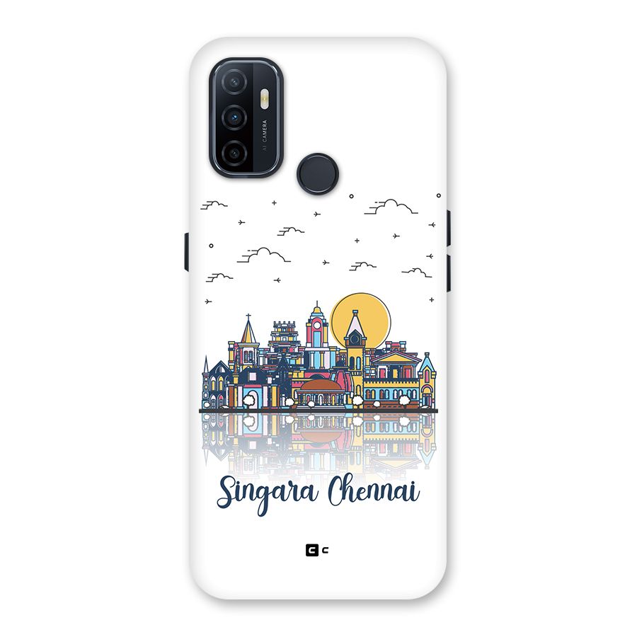 Chennai City Back Case for Oppo A32