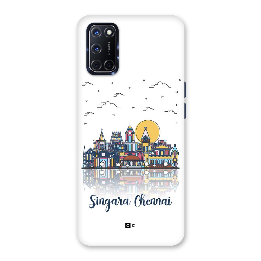 Chennai City Back Case for Oppo A52