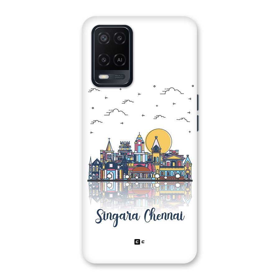 Chennai City Back Case for Oppo A54