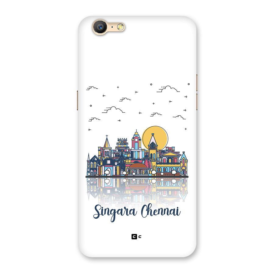 Chennai City Back Case for Oppo A57