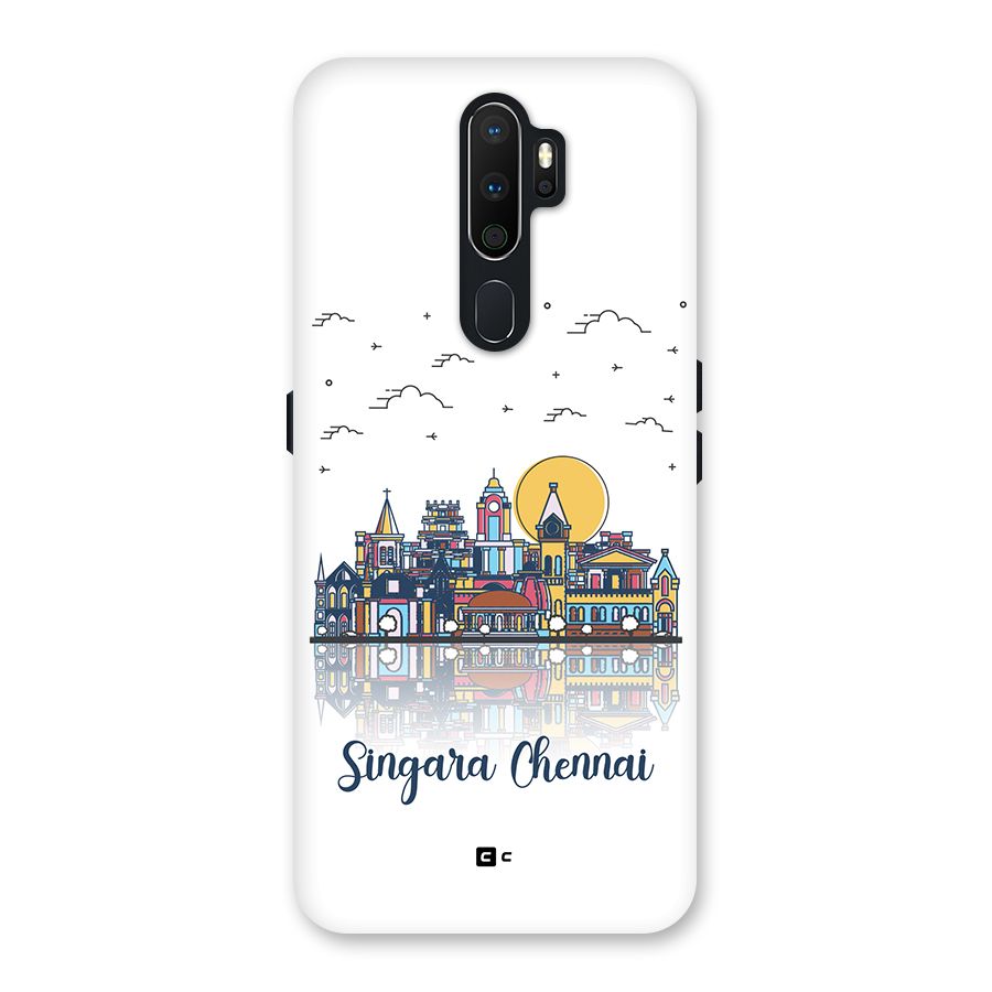 Chennai City Back Case for Oppo A5 (2020)