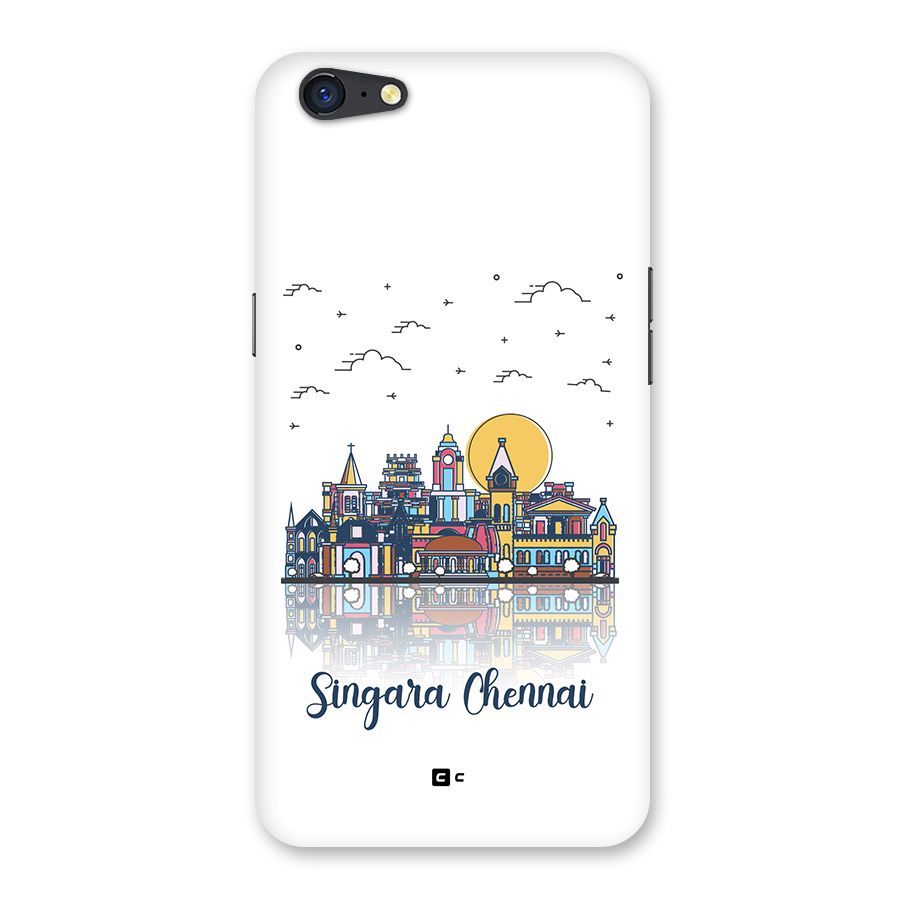 Chennai City Back Case for Oppo A71