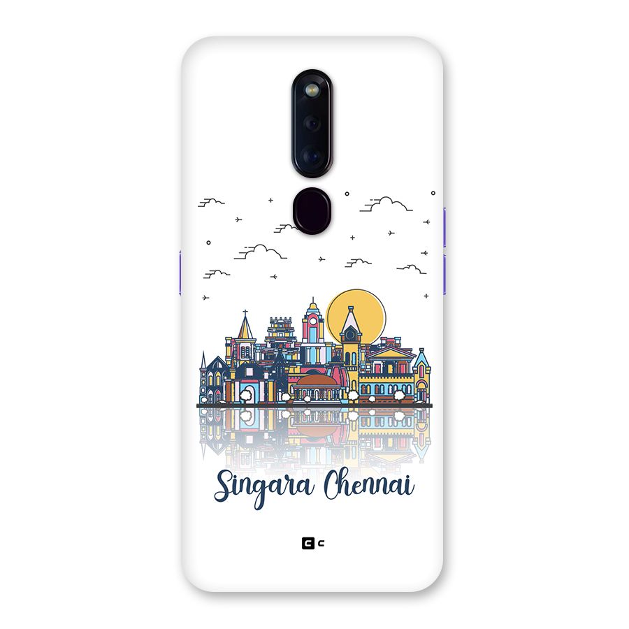 Chennai City Back Case for Oppo F11 Pro