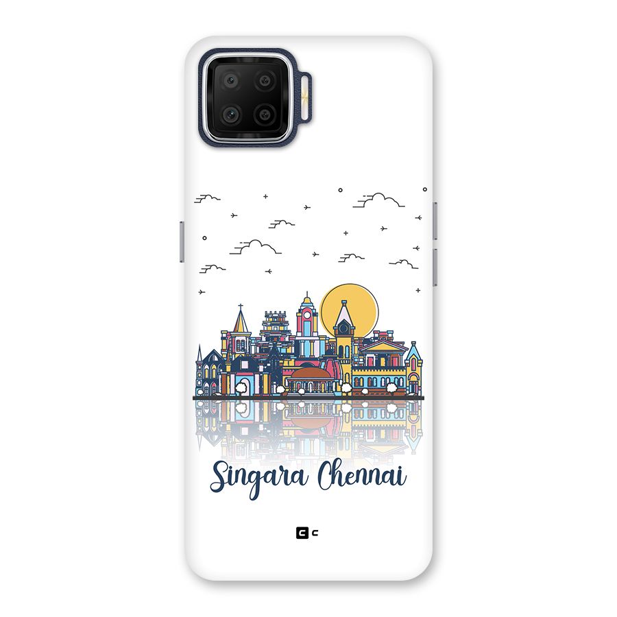 Chennai City Back Case for Oppo F17