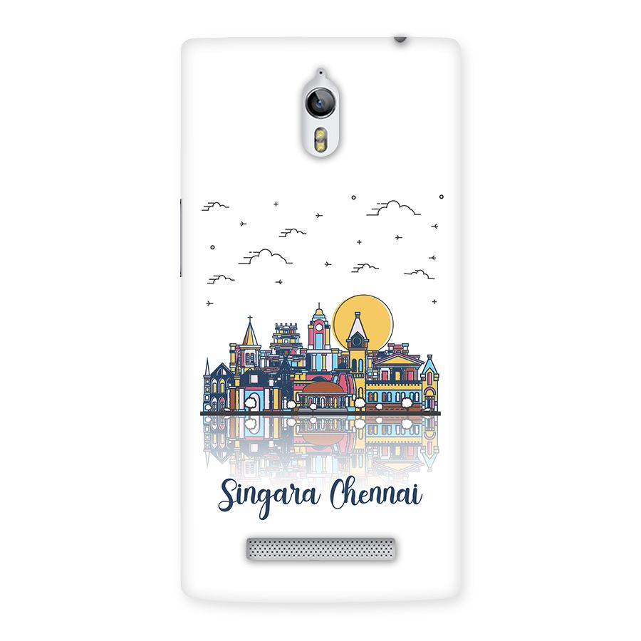Chennai City Back Case for Oppo Find 7