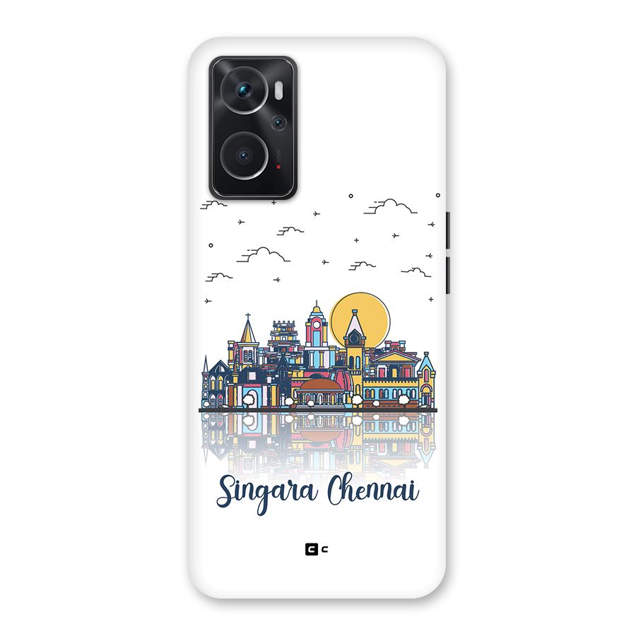 Chennai City Back Case for Oppo K10 4G