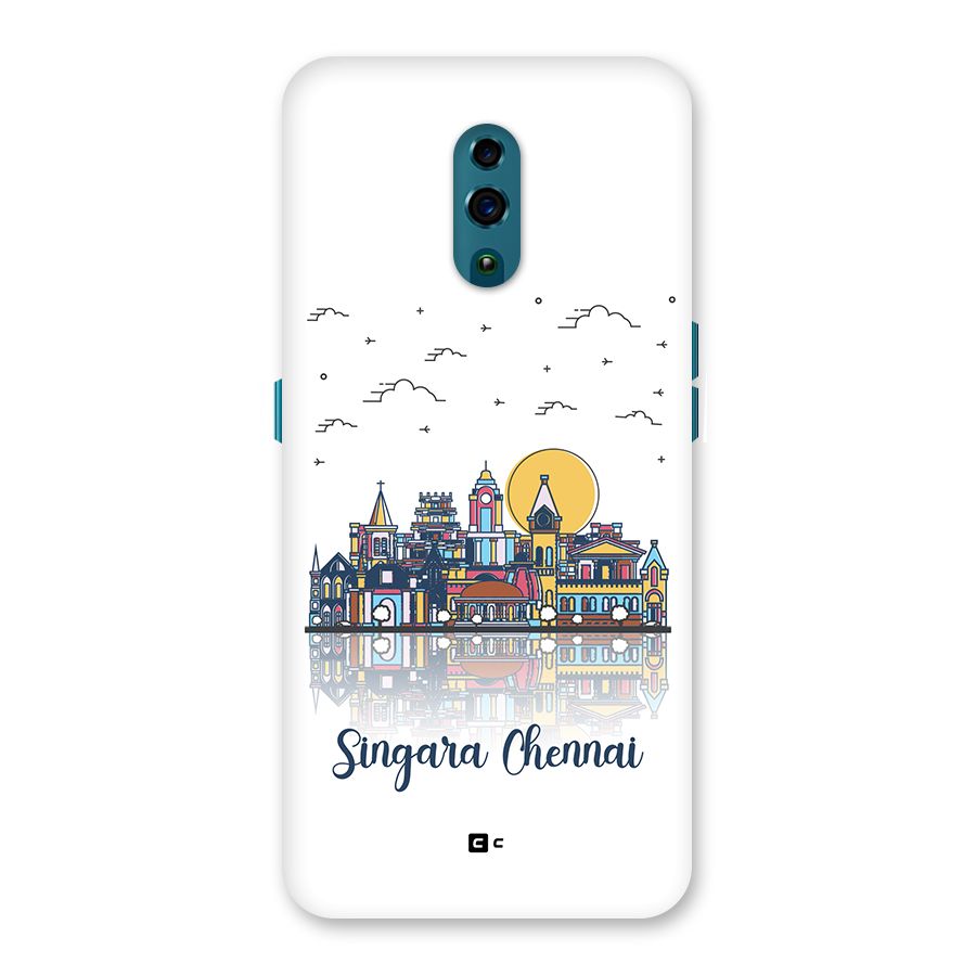 Chennai City Back Case for Oppo Reno