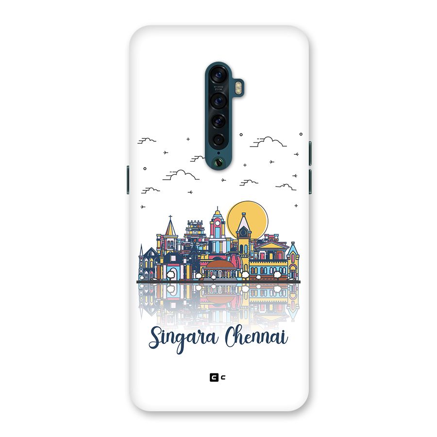 Chennai City Back Case for Oppo Reno2