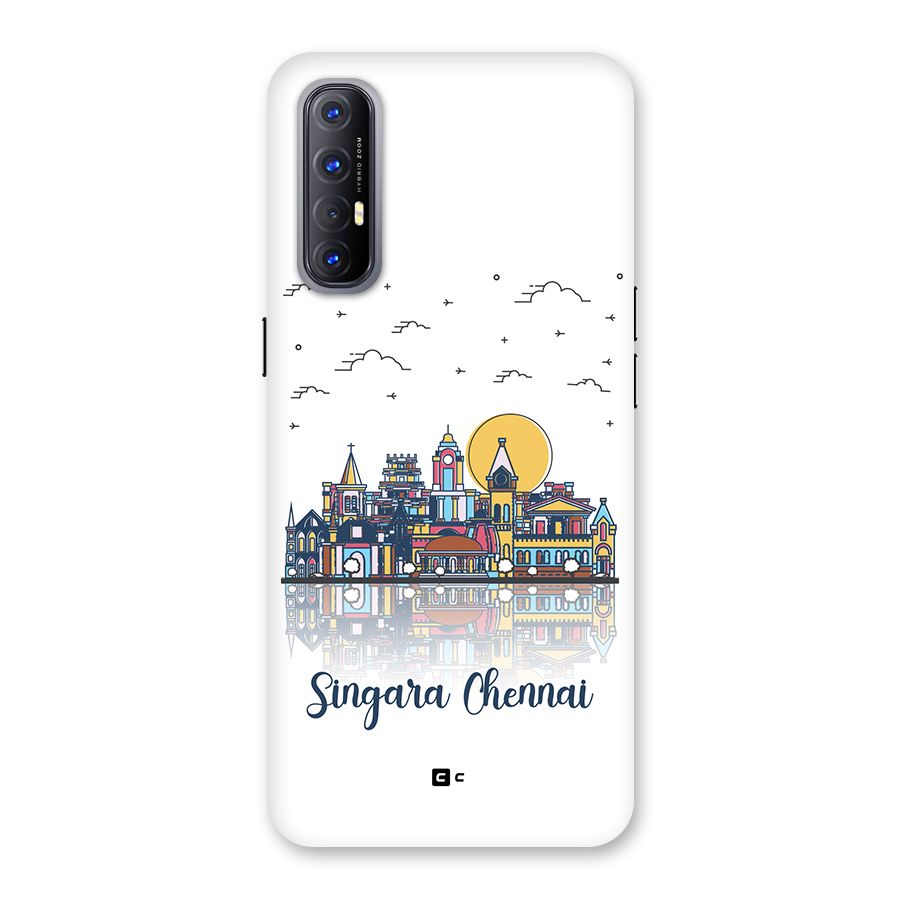 Chennai City Back Case for Oppo Reno3 Pro