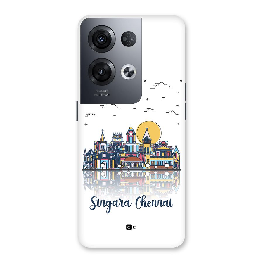 Chennai City Back Case for Oppo Reno8 Pro 5G