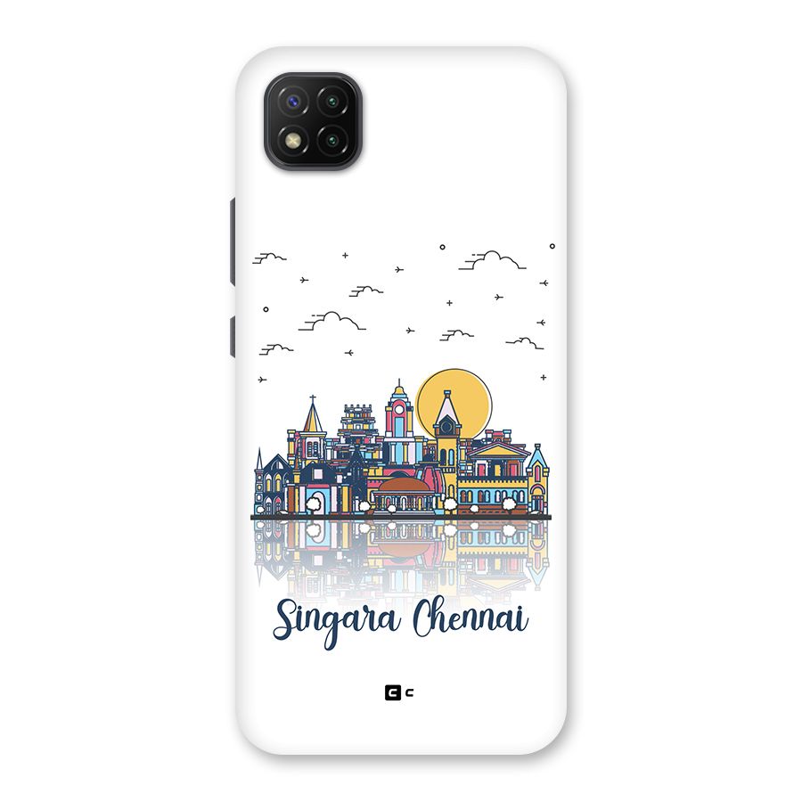 Chennai City Back Case for Poco C3