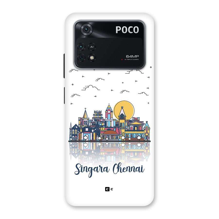 Chennai City Back Case for Poco M4 Pro 4G